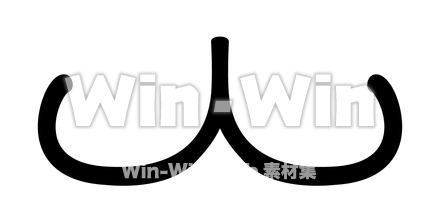 お面_ハム☆_口のCG・イラスト素材 W-020272