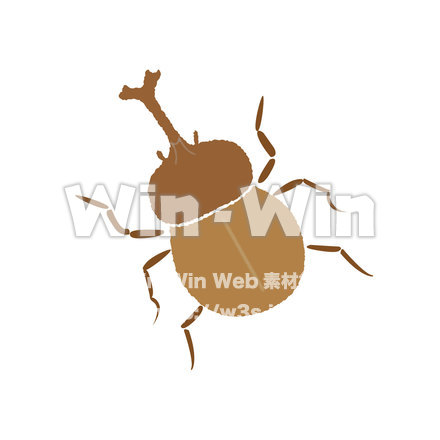 カブトムシのCG・イラスト素材 W-020047