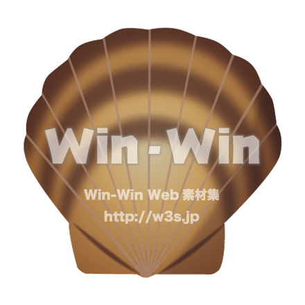 ホタテのCG・イラスト素材 W-021266