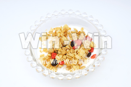 フルーツグラノーラの写真素材 W-021156