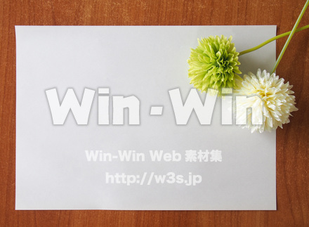 メッセージカードの写真素材 W-020604