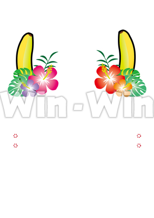 南国風つののCG・イラスト素材 W-020394