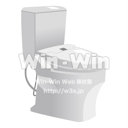 トイレのCG・イラスト素材 W-020080