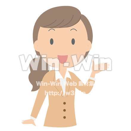 女性のCG・イラスト素材 W-021817