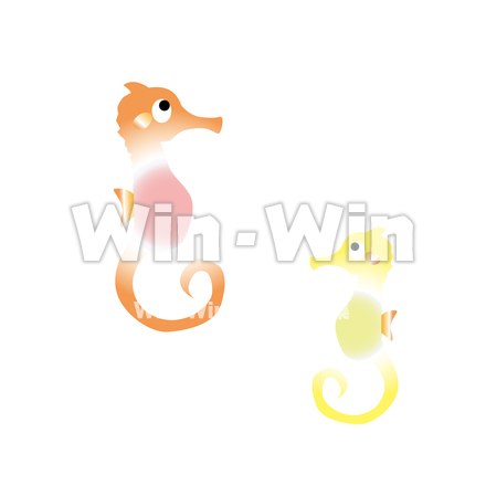 タツノオトシゴのCG・イラスト素材 W-020967