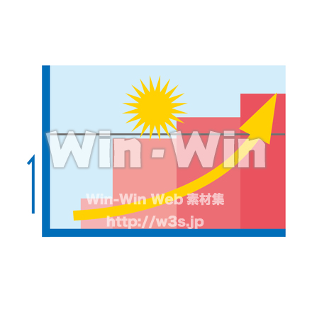 グラフのCG・イラスト素材 W-020191