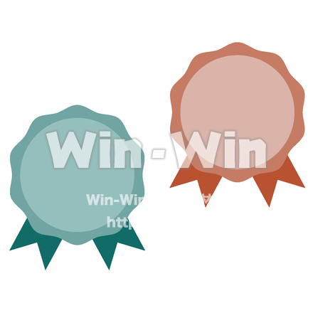 メダルのCG・イラスト素材 W-020990