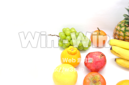 沢山のフルーツの写真素材 W-020482