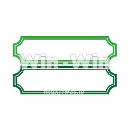フレームのCG・イラスト素材 W-021775