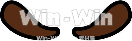 キリンの鼻のCG・イラスト素材 W-020376