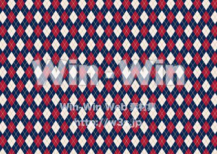 アーガイルチェックのCG・イラスト素材 W-020592