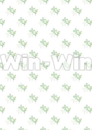 クローバーの模様のCG・イラスト素材 W-020644