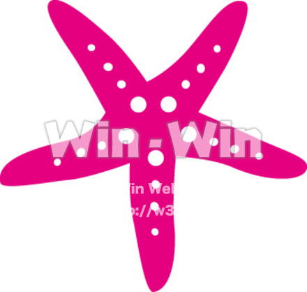 ヒトデのCG・イラスト素材 W-020075