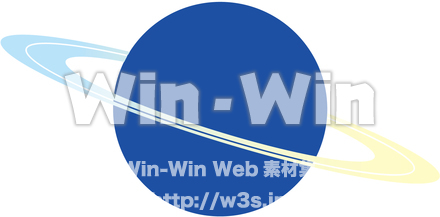 土星のCG・イラスト素材 W-020670