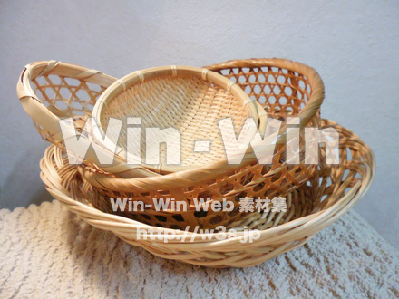 かごの写真素材 W-021220