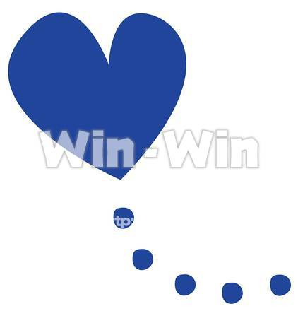 ハートのCG・イラスト素材 W-020030