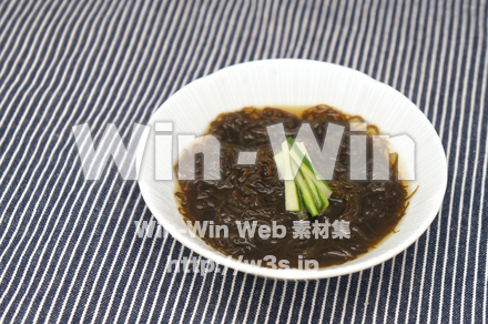 もずく酢の写真素材 W-021025