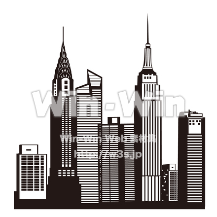 マンハッタンのCG・イラスト素材 W-023724