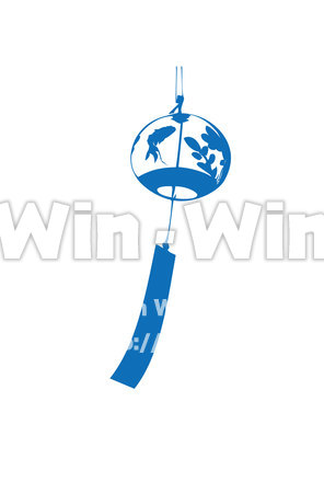 風鈴のCG・イラスト素材 W-022710