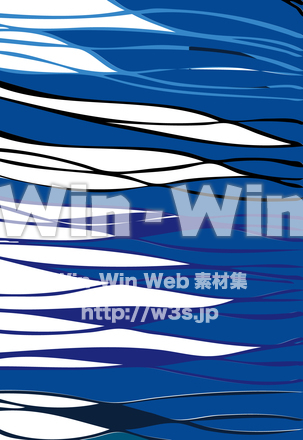 寒い海のCG・イラスト素材 W-022549