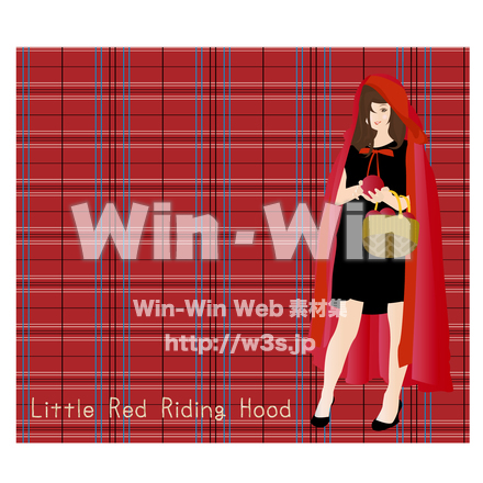 赤ずきんのCG・イラスト素材 W-023790