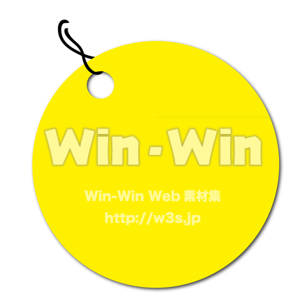 丸いフレームのCG・イラスト素材 W-023034