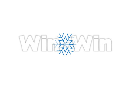 雪模様のCG・イラスト素材 W-023527