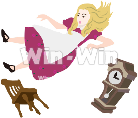 不思議の国のアリスのCG・イラスト素材 W-022603