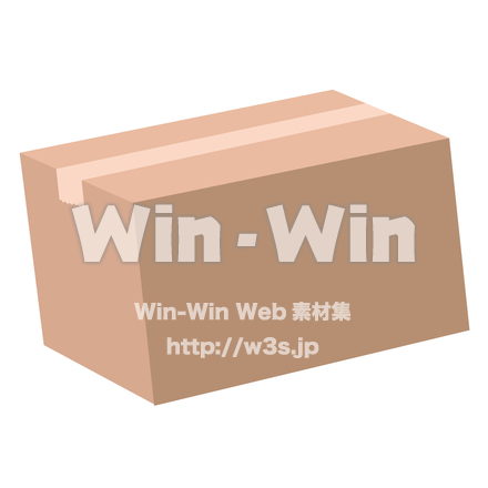 ダンボールのCG・イラスト素材 W-022681