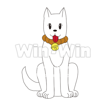 犬のCG・イラスト素材 W-023935