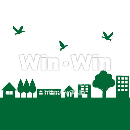 町並みのCG・イラスト素材 W-022499