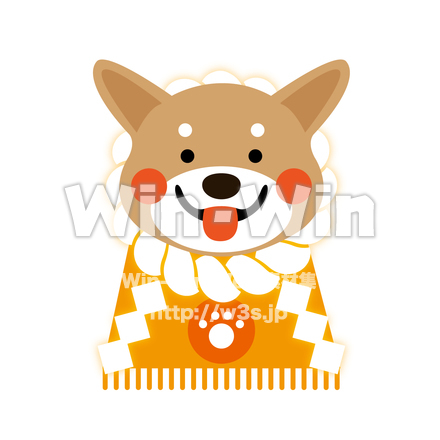 いぬのCG・イラスト素材 W-023915