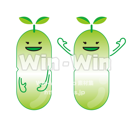 植物性乳酸菌のCG・イラスト素材 W-022520