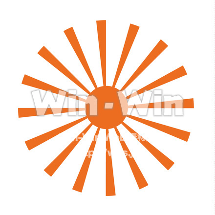 太陽のCG・イラスト素材 W-023951