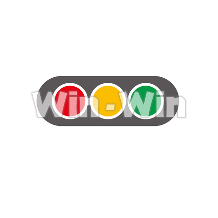 信号機のCG・イラスト素材 W-023925