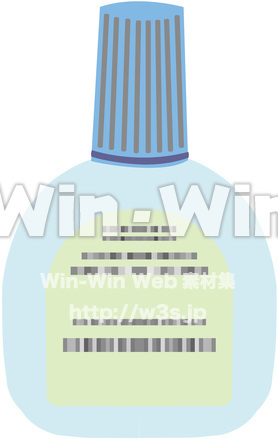 目薬のCG・イラスト素材 W-022740