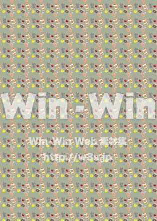 珈琲サーバーとマグカップのCG・イラスト素材 W-023109