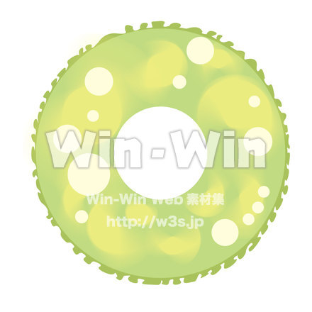 うきわのCG・イラスト素材 W-022369