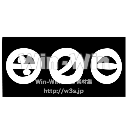 全国　母の日のシルエット素材 W-022246