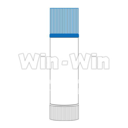 スティックのりのCG・イラスト素材 W-022744