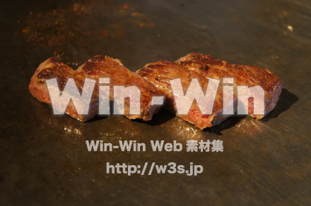 鉄板ステーキの写真素材 W-022419