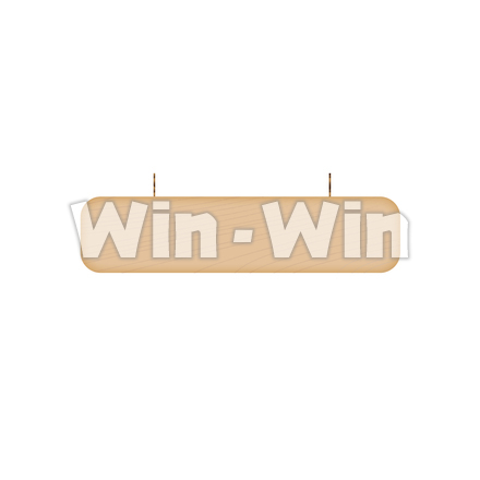 サインボードのCG・イラスト素材 W-023402