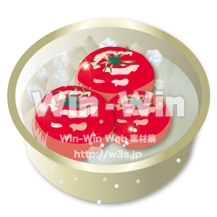 トマトのCG・イラスト素材 W-022559