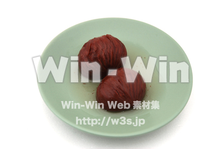 栗の渋皮煮の写真素材 W-023110