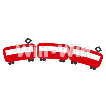 電車のCG・イラスト素材 W-023625