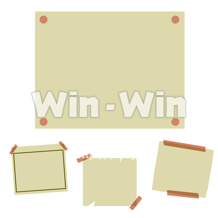 掲示物のCG・イラスト素材 W-023824