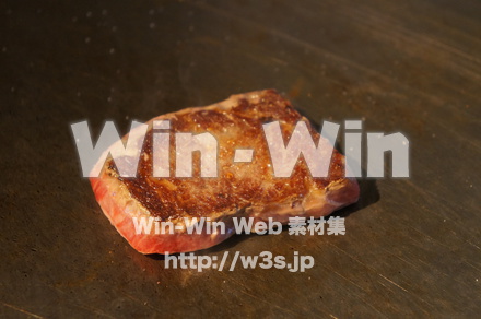 鉄板ステーキの写真素材 W-022420