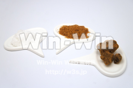 色々な砂糖の写真素材 W-022219