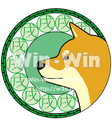 おいぬさまのCG・イラスト素材 W-023626