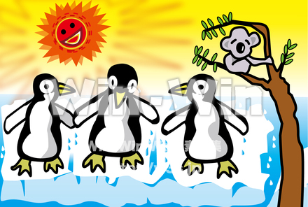 残暑見舞いのCG・イラスト素材 W-022445